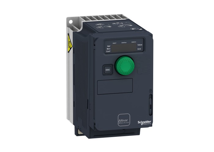 Честотен регулатор, Altivar Machine ATV320, 0.55 kW, 200...240 V, 1 phase, compact, Altivar 320, Schneider Electric ATV320U06M2C