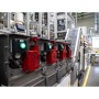 Светещ бутон, пластмаса, равен, червен, 22 мм, пружинно връщане, 24 V AC/DC, 1 NO + 1 NC, Schneider Electric XB5AW34B5 Harmony XB5