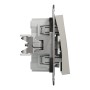 Девиаторен ключ, 10AX безвинтов монтаж, бронз, Asfora, Schneider Electric EPH0400169