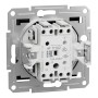 Еднополюсен пуш бутон, безвинтов монтаж, антацит, Asfora, Schneider Electric EPH0700171