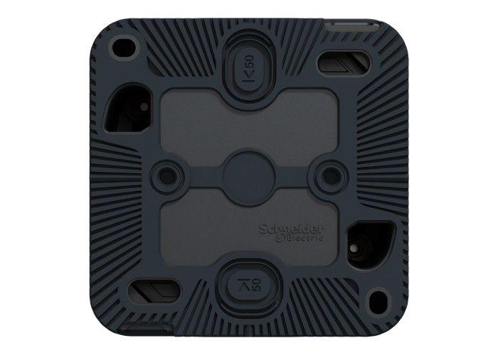 Лихт бутон за открит монтаж, антрацит, Mureva Styl, Schneider Electric MUR35026