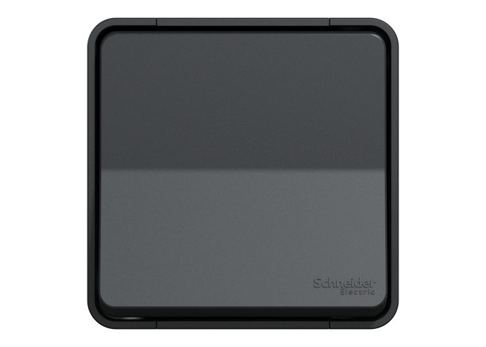 Лихт бутон за открит монтаж, антрацит, Mureva Styl, Schneider Electric MUR35026