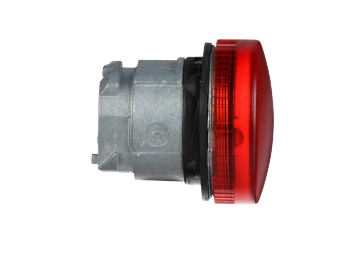 Глава за сигнална лампа 22 mm, червена, за крушка BA9s, Harmony XB4 Schneider Electric ZB4BV04