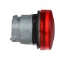 Глава за сигнална лампа 22 mm, червена, за крушка BA9s, Harmony XB4 Schneider Electric ZB4BV04