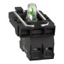 Тяло за светещ бутон 24 V, LED, Harmony XB5, Schneider Electric ZB5AW0B11