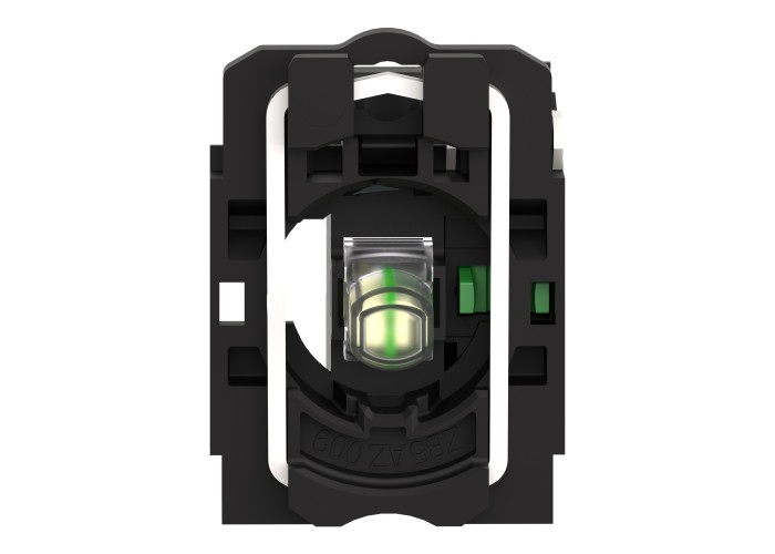 Тяло за светещ бутон 24 V, LED, Harmony XB5, Schneider Electric ZB5AW0B11