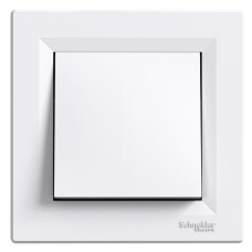 Schneider Electric EPH0400321 - Asfora - Девиаторен ключ - 10AX лифт клеми, бял