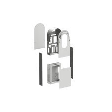 Schneider Electric EVA1RFKS1 - EVlink eWallbox AC - Стоманена стойка за зарядна станция, комплект кутия, EVlink Pro AC Metal