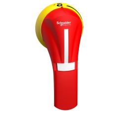 Schneider Electric GS2AHT540 - TeSys GS - Външна въртяща се ръкохватка, TeSys GS, red handle, front mounting, 3 positions Test-I-O, IP65, for GS 100-400A IEC