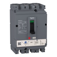 Schneider Electric LV525331 - EasyPact CVS - прекъсвач CVS250F 36 kA, 415 VAC, 160 A номинален, термомагнитно TM-D изключващо у-во, 3P 3d