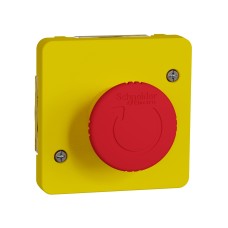 Авариен изключвател, задействане със завъртане, антрацит, Mureva Styl, Schneider Electric MUR35053