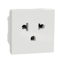 Контакт евроамерикански стандарт, 2 модула, New Unica, Schneider Electric NU304118