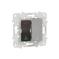 Schneider Electric NU577730 - New Unica New Unica - светлинен модул с ключ - 230 V AC - 2 модула - антрацит