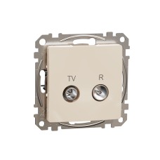 TV/R розетка 4db, Sedna, бежова, Schneider Electric SDD112471R Sedna Design & Elements