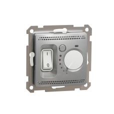 Стаен термостат, 16A, алуминий, Schneider Electric SDD113506 Sedna Design & Elements