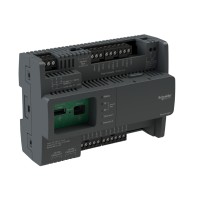 Schneider Electric SXWMPC18B10001 - EcoStruxure Building Operation - Контролер, SpaceLogic IP, MP-C, BACnet/IP, 18 точки, 10 универсален вход/изход Тип Ub, 8 digital Triac outputs
