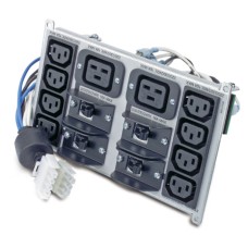 Symmetra Accessories APC Symmetra RM 220-240V Backplate Kit w/(8) IEC320 C13 & (2) IEC320 C19, Schneider Electric SYPD4