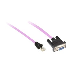 Schneider Electric VW3M3805R030 - Modicon M238 - CANOPEN кабел, 3M, SUB D 9 женски RJ45,
