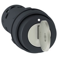 Schneider Electric XB7NG21 - Harmony XB7 - Селекторен превключвател с ключ 455, Ø 22, 2 позиции със задържане-1NO
