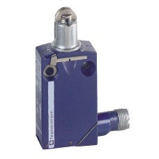 Краен изключвател XCMD -метално бутало с ролка - 1NC+1NO - snap - M12, Telemecanique XCMD2102C12 - OsiSense XC Standard