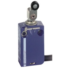 Краен изключвател, XCMD, лост с ролка, 1NC+1 NO, snap, 2 m кабел, Telemecanique XCMD2125L2 - OsiSense XC Standard