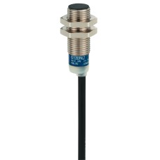 Индуктивен сензор XS6 M12, L54mm, месинг, Sn4mm, 24...240VAC/DC, кабел 2 m, Telemecanique XS612B1MAL2 - Osisense XS & XT