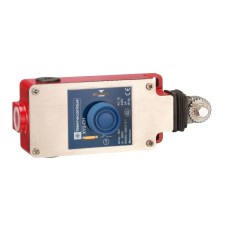Авариен въжен изключвател със заключване XY2C, e XY2CH, 2NC, с бутон, Telemecanique XY2CH13270H7