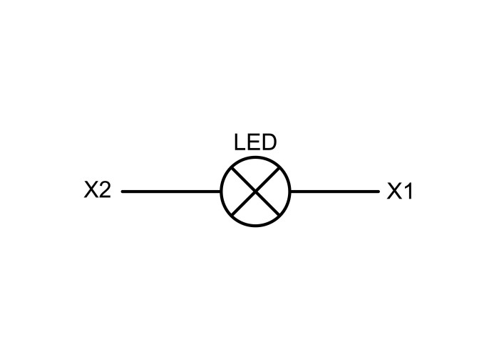 Сигнална лампа за машини, зелена, Ø22, LED, 220 V DC, Easy Harmony XA2 Schneider Electric XA2EVMD3LC