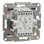 Двоен девиаторен ключ, 10AX, безвинтово свързване, стом, Asfora, Schneider Electric EPH0600162