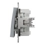 Двоен девиаторен ключ, 10AX, безвинтово свързване, стом, Asfora, Schneider Electric EPH0600162