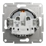 Kонтактен излаз 16A с капак, стомана, Asfora, Schneider Electric EPH3100162