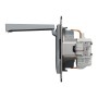 Kонтактен излаз 16A с капак, стомана, Asfora, Schneider Electric EPH3100162