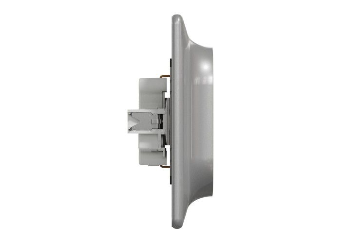 Двоен контакт Шуко, алуминий, Schneider Electric SDD313221 Sedna Design & Elements