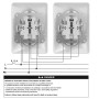 Двоен контакт Шуко, алуминий, Schneider Electric SDD313221 Sedna Design & Elements