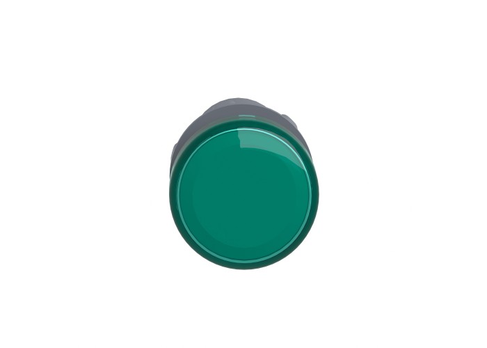 Сигнална лампа за машини, зелена, Ø22, LED, 220 V DC, Easy Harmony XA2 Schneider Electric XA2EVMD3LC