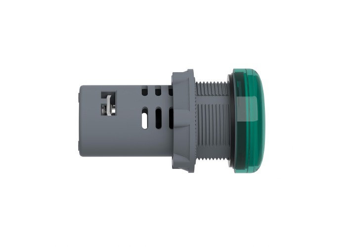 Сигнална лампа за машини, зелена, Ø22, LED, 220 V DC, Easy Harmony XA2 Schneider Electric XA2EVMD3LC