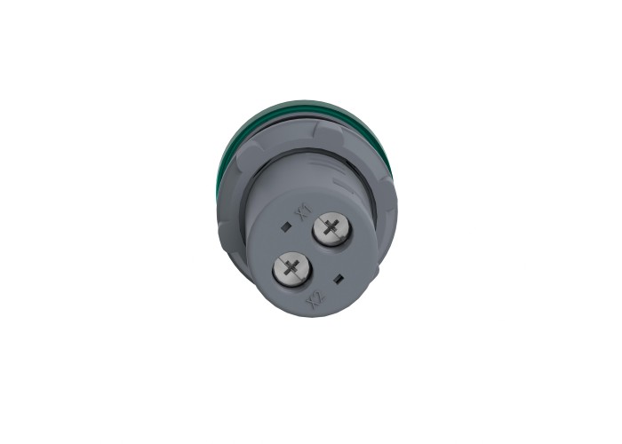 Сигнална лампа за машини, зелена, Ø22, LED, 220 V DC, Easy Harmony XA2 Schneider Electric XA2EVMD3LC