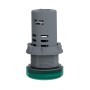 Сигнална лампа за машини, зелена, Ø22, LED, 220 V DC, Easy Harmony XA2 Schneider Electric XA2EVMD3LC
