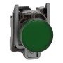 Сигнална лампа метална, зелена, 22 мм, вграден LED, 24 V AC/DC, Harmony XB4 Schneider Electric XB4BVB3