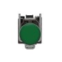 Сигнална лампа метална, зелена, 22 мм, вграден LED, 24 V AC/DC, Harmony XB4 Schneider Electric XB4BVB3