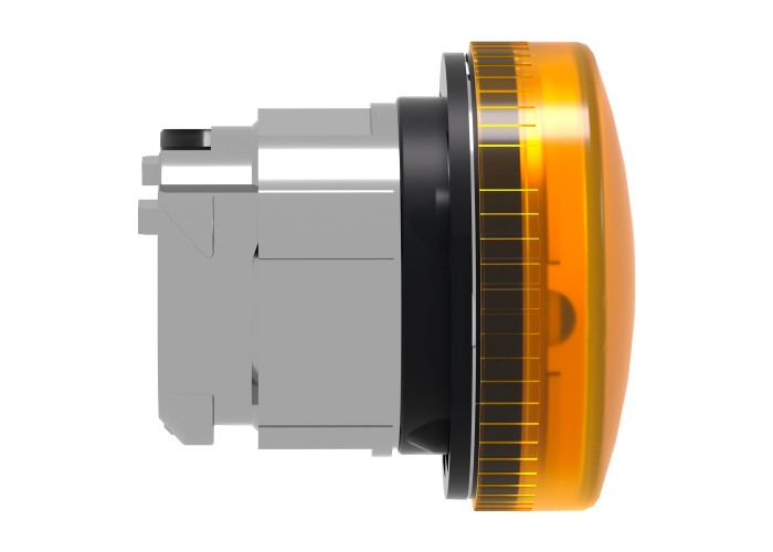 Глава за сигнална лампа 22 mm, жълта, за крушка BA9s, Harmony XB4 Schneider Electric ZB4BV05