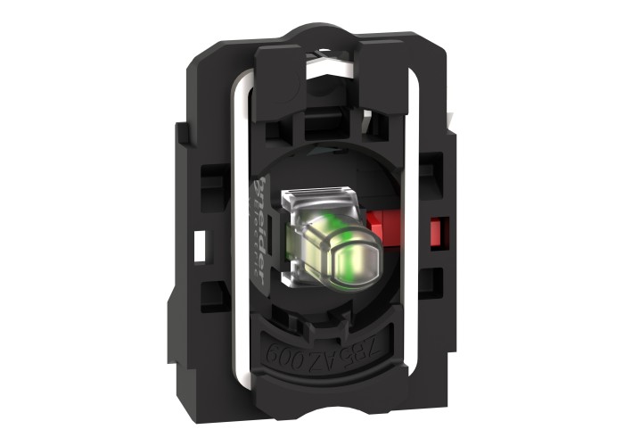 Тяло за светещ бутон 24 V, LED, Harmony XB5, Schneider Electric ZB5AW0B12