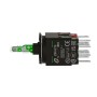 Schneider Electric ZB6ZB35B - Harmony XB6 - Зелен светлинен блок за бутон XB6, с монт. скоба, LED, 12...24V, 1NO + 1NC