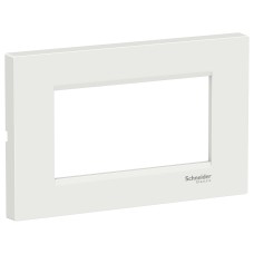 Easy Styl Easy Styl, cover frame, 4 modules, white, Schneider Electric LMR7254001