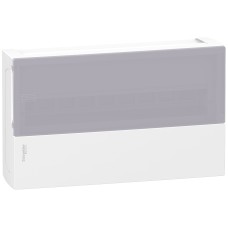 Schneider Electric MIP12118T - mini Pragma - Модулно табло Mini Pragma 1Р 18M, открит монтаж, прозрачна врата