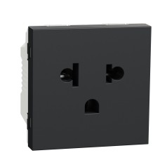 Контакт евроамерикански стандарт, 2 модула, New Unica, Schneider Electric NU304154