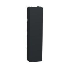 Капак за празен модул 1/2 модула, антрацит, New Unica, Schneider Electric NU986454