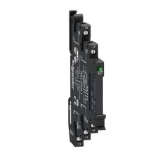 Schneider Electric RSL1PVJU - Harmony Electromechanical Relays - Реле, 1 C/O, 12V dc + цокъл, винтови клеми, 12Vac/dc