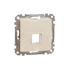 Централна плоча Адаптер за Keystones, крем, Schneider Electric SDD112421 Sedna Design & Elements