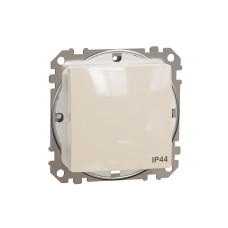 Еднополюсен ключ 10AX, крем, Schneider Electric SDD212101 Sedna Design & Elements